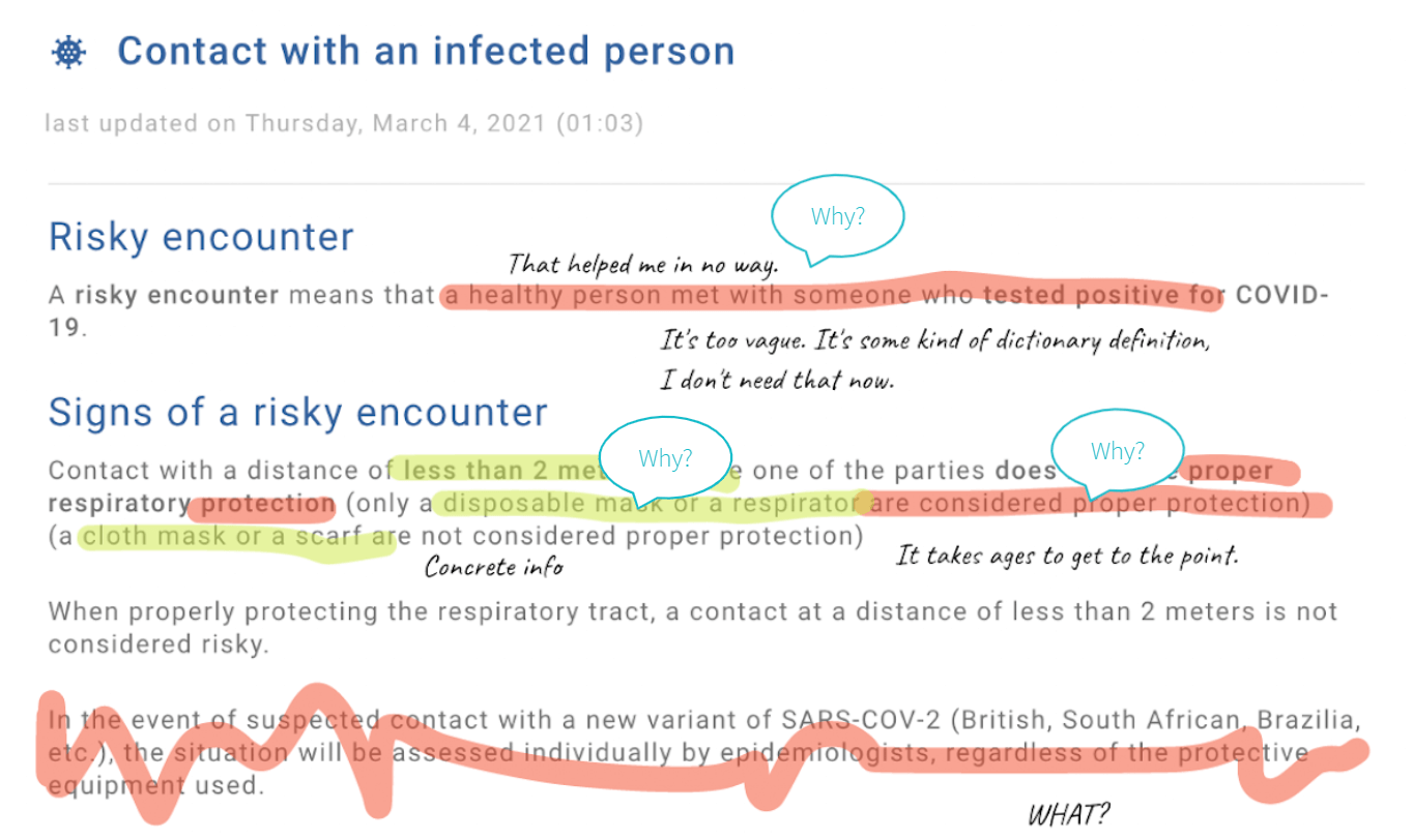 Red and Green Pen - Method of Content Testing