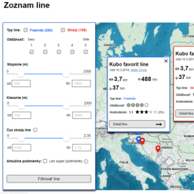 zoznam line desktop